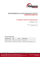 Sustainability and Environmental Policy